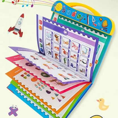 Interactive Musical English Learning Book for Kids | Phonics, ABC, Numbers & Educational Talking Book