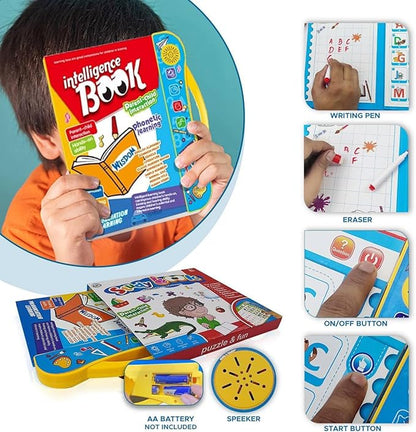 Interactive Musical English Learning Book for Kids | Phonics, ABC, Numbers & Educational Talking Book