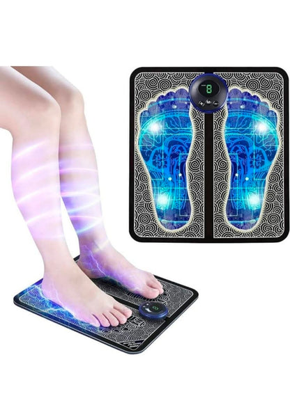 Wireless EMS Foot Massager | Electric Muscle Stimulator for Foot & Leg Relief